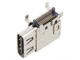 Soclu USB C 24-Pin SMT 90&deg; Top Mount