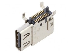 Soclu USB C 24-Pin SMT 90&deg; Top Mount
