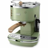 Cafetiera Express DeLonghi ECOV 310.GR, 1.4L, Verde, 15 Bar, Brat, Spumare Lapte, Cafea Rasnita