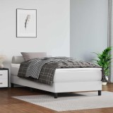 Cumpara ieftin Saltea cu arcuri buzunar copii alb 80x160 cm piele artificială
