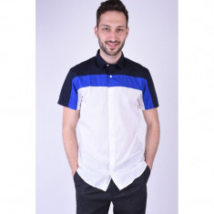 Camasa Maneca Scurta Jack&amp;amp;Jones Jefferson Plain White foto