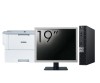 Pachet Calculator Second Hand DELL OptiPlex 7060 Mini PC, Intel Core i3-8100T 3.10GHz, 8GB DDR4, 256GB SSD + Monitor 19 Inch + Imprimanta Brother HL-L