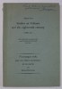 STUDIES ON VOLTAIRE AND THE EIGHTEENTH CENTURY - VAUVERNAGUES TRAHI : POUR UNE EDITION AUTHENTTIQUE DE SES OUVRES par JEROOM VERCRUYSSE , 1977 , DEDIC
