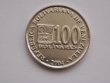 100 BOLIVARES 2004 VENEZUELA-XF, America Centrala si de Sud