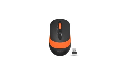 Mouse A4tech, gaming, wireless, optic, 2000 dpi, negru / portocaliu foto