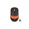 Mouse A4tech, gaming, wireless, optic, 2000 dpi, negru / portocaliu