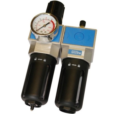 Filtru - Regulator - Uleitoare Gude 41079, 1 2(N)PT, 0-10 bari foto