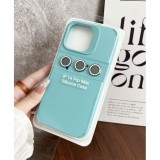 Husa protectie pentru Apple iPhone 15 Liquid Silicone Flippy, protectie camera, design modern, rezistenta la impact, baby blue