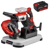 Einhell TE-MB 18/127 U Li PXC - Fierastrau cu banda 1141x13x0.65 mm + Acumulator Li-Ion 18 V 4 Ah