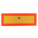 Cumpara ieftin Autocolant Reflectorizant Camion, Remorca Amio 56.5x20cm, 2 buc - Banda Avertizare Autoadeziva Omologata