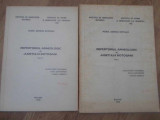 REPERTORIUL ARHEOLOGIC AL JUDETULUI BOTOSANI VOL.1-2-AL. PAUNESCU, PAUL SADURSCHI, VASILE CHIRICA