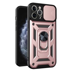 Husa iPhone 11 Pro Max protectie camera Techsuit CamShield Series, roz foto