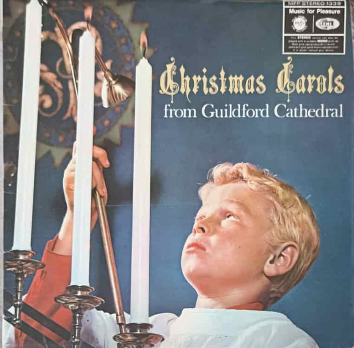 Disc vinil, LP. Christmas Carols From Guildford Cathedral-The Guildford Cathedral Choir