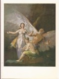 FA88 -Carte Postala- SUEDIA - Francisco Goya - Truth, time and History, National Museum Stockholm, necirculata