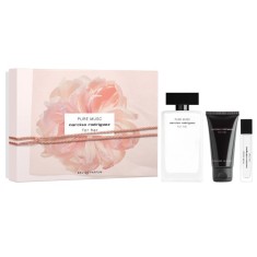 Narciso Rodriguez For Her Pure Musc Set cadou pentru femei EDP ​​​​100 ml + EDP 10 ml + 50 ml loțiune de corp