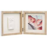 Baby Art Square Frame set de mulaj pentru amprentele bebelușului Wooden 1 buc