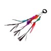 Elastic par cu suvite impletite saten-multicolor Indian, Crisalida