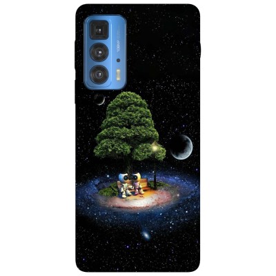 Husa compatibila cu Motorola Edge 20 model Space love story, Silicon, TPU, Viceversa foto