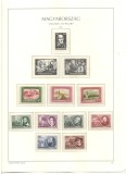 Ungaria.1952/63 ALBUM LEUCHTTURM Colectie timbre nestampilate SU.546
