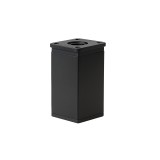 Picior de mobilier Uni 60 mm negru