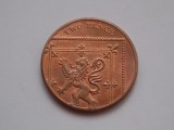 2 Pence 2014 (Shield of the Royal Arms puzzle 2/6)-XF