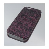 Husa iPhone 6 / 6S, Tip Capac, LETTER, Culoare Rosu