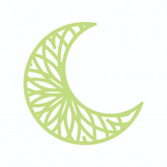 Sticker decorativ, Mandala, Verde, 60 cm, 7293ST