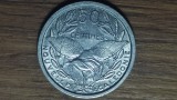 Noua Caledonie franceza - moneda colonial-exotica superba - 50 centimes 1949 UNC/necirculata