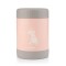 Cutie termica pentru mancare, otel inoxidabil vidat, 300 ml, roz, Reer ColourDesign 90424 Children SafetyCare