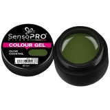 Cumpara ieftin Gel UV Colorat Olive Cocktail 5ml, SensoPRO Milano