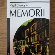 Memorii - Virgil Gheorghiu