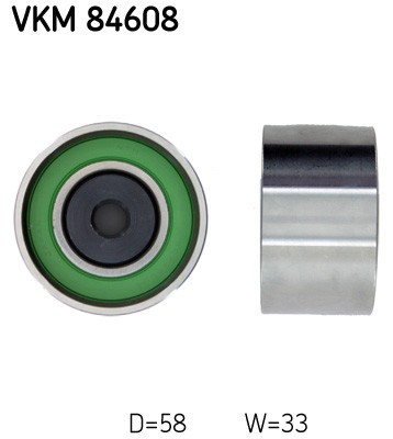 SKF VKM 84608 Rola ghidare/conducere, curea distributie foto