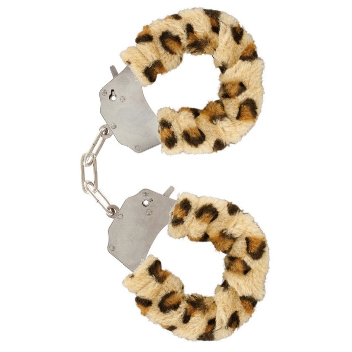 Catuse Metal cu Plus Leopard, Toy Joy#
