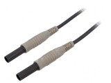 Cablu de măsurare mufă banană 4 mm, 2m