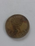 5 escudos 1992