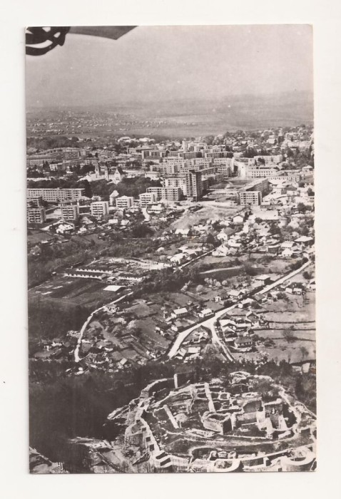 RF66 -Carte Postala- Suceava, cetatea si orasul, circulata 1964