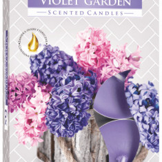Set 6 pastile lumanari parfumate bispol - violet garden
