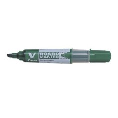 Marker pentru tabla Pilot Vboard Master 2.2 mm varf tesit Marker pentru tabla Pilot Vboard Master varf tesit 2.2 mm verde