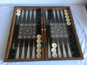 Joc Table Turcesc (joc de Table) NOU - Lux lemn lacuit. SIGILAT! | Okazii.ro
