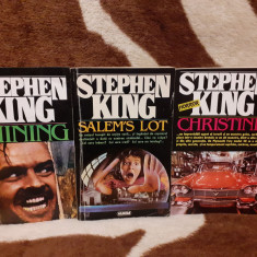 SALEM'S LOT/SHINING/CHRISTINE-STEPHEN KING (3 VOL)