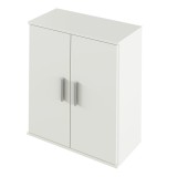 Cumpara ieftin Comoda 2 usi mdf alb Resita 70.6x35x79.5 cm