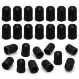 Cumpara ieftin Set 20 capace negre pentru valve Schrader