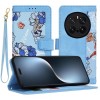 Husa Flip Book Techsuit Bleu Honor Magic7 Pro, protectie completa, acces porturi, stand