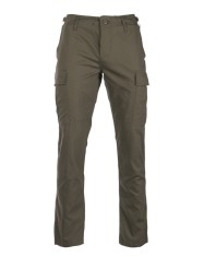 Pantaloni US BDU Slim Fit Olive Mil-Tec L foto