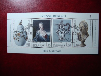 SUEDIA 1979 BLOC ROKOKO foto
