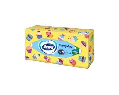 Servetele faciale Zewa Everyday, 2 straturi, 100 bucati foto