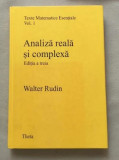 Analiza reala si complexa/ Walter Rudin