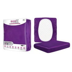 Cearsaf PVC pentru saltea - violet