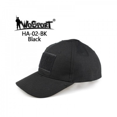 *Sapca Baseball Cap - Black [Wosport] foto