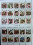 YEMEN - PICTURI DIN VIATA LUI ISUS 30 V.in 2 COLI(AURIU)-DANT.MNH**. - YK 055